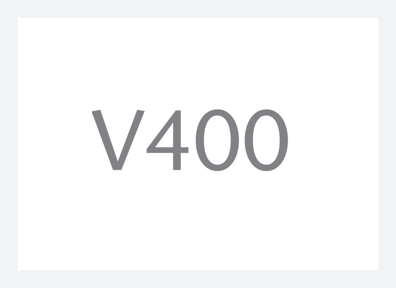 Visualisoitu mittatieto painike, V400