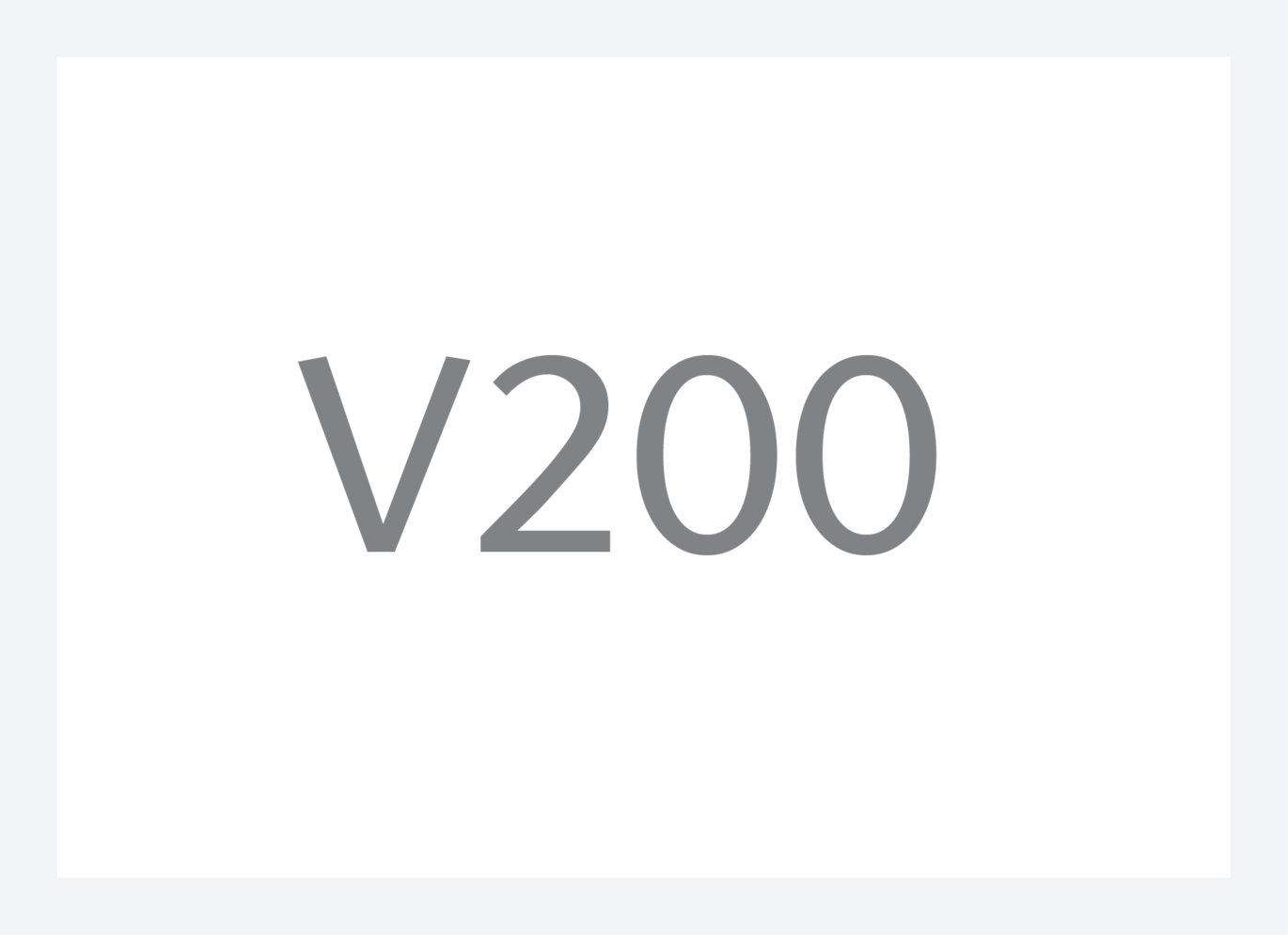 Visualisoitu mittatieto painike, V200