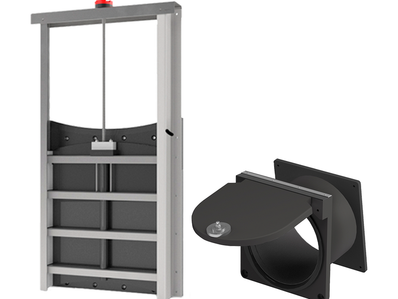 Sulkuluukut Läppäpadotusventtiili Tuotekategoria Kuva