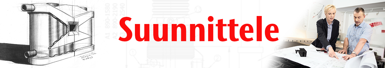 Kuvituskuva tekstillä "Suunnittele"